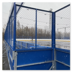 Уличный борт ЕКО-Спорт в городе Нижневартовск 